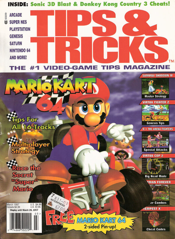 Tips & Tricks Issue 025 (March 1997) cover